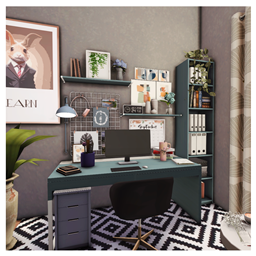 Upstairs Cottage Office