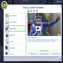 kiarasims  Rocket Scientist Career / translation spanish by Monisims