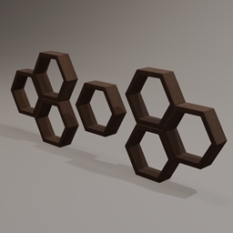 Set of Hexagon Wall Shelf project avatar