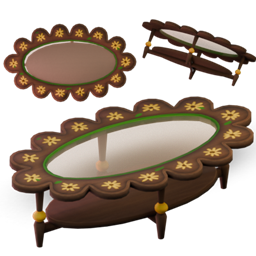 coffe table Big Flower logo
