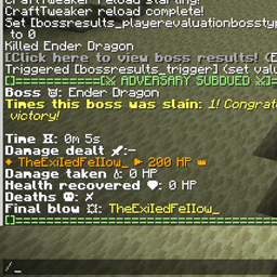 Boss Results