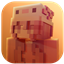 PandaMine's 3D Skin Layer logo