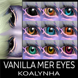H.U.E - VANILLA EYES - MERMAID logo