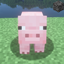 Funny mic pig [Bedrock Port] logo