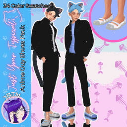 [JBTN] Just Your Typical Anime Guy Shoes - The Sims 4 Create a Sim ...