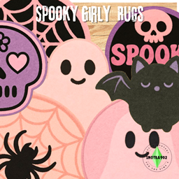 Spooky Girly Rugs logo