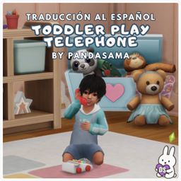 Toddler Play Telephone By PandaSama | Spanish Translation By Dareksimmer