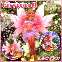 Acha Fairy poses #1 logo