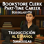 Bookstore Clerk Part-Time Career — Traducción al Español logo
