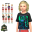 Printed t-shirts for girls by TecnoSimmer logo
