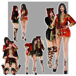Naomi's poses