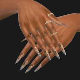 Abstract nails set 60 logo