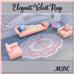 Elegant Velvet Rug - The Sims 4 Build / Buy - CurseForge