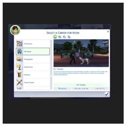 💼🗂️ Pet Trainer Career (No Promotion) by kiarasims4mods — Spanish Translation 📊