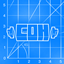 Create-O-Holics 1 dot 5  logo