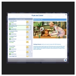 ✨🎵 Babysitting Job Event (Work Related) by kiarasims4mods — Spanish Translation 📊