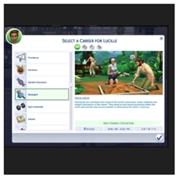 💼🗂️ Geologist Career (New Careers) by kiarasims4mods — Spanish Translation 📊