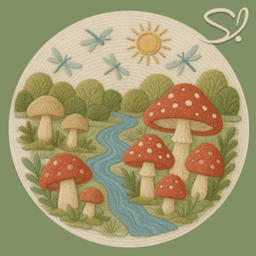 Enchanted Forest Rug 🍄