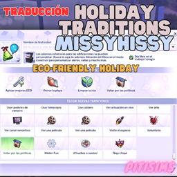 Eco-Friendly Holiday Traditions of MissyHissy TRADUCCIÓN - ES by PITISIMS logo