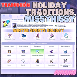Winter Sports Holiday Traditions of MissyHissy TRADUCCIÓN - ES by PITISIMS  logo