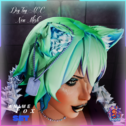 Anime Fox Dog Tags logo