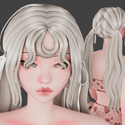 Whisper hair logo
