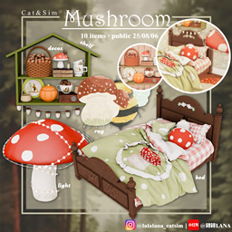 [LANA] Mushroom Set logo