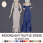 Moonlight Ruffle Dress logo