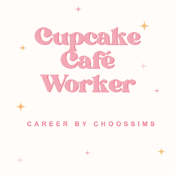 Cupcake Café Worker career♡ logo