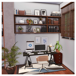 Millennial Compact Home Office