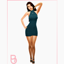 Woman Short Dress - Bitter - Version 1 project image
