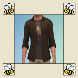 Male "Sims of the Dead" Shirt