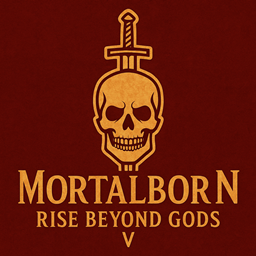 Mortalborn: Rise Beyond Gods logo