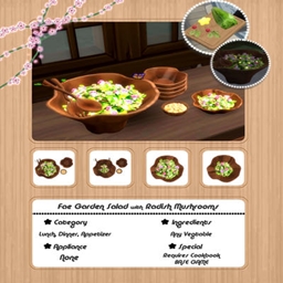 Fae Garden Salad Recipe By SwapmeetSimming | Chinese Translation