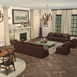 Elegant Old Money Living Room