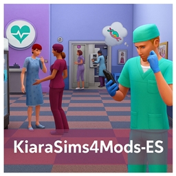 💼🗂️ Medical Field Career (New Careers) by kiarasims4mods — Spanish Translation ES 📊