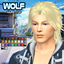 Wolf hairstyle by Jochi logo
