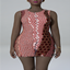 UPDATE Sexy Edgy Gromet Dress Beaded logo