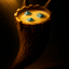 Golden Carrots to 3d Blue Egg Drink logo