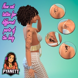 New cat tattoo By Pyanett project image