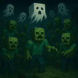 ghoul's and ghost's logo