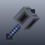 Bare Bones - 3D Mace logo