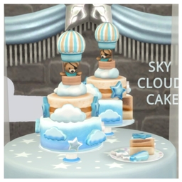 Birthday Cake Sky Blue by icemunmun Spanish Translation logo