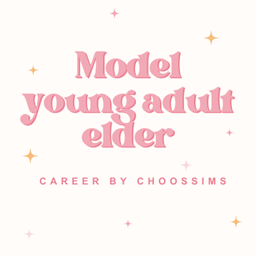 Modeling career♡for young adult-elder logo