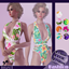 FGD BEACH25 Swimsuit V4 - vivid logo