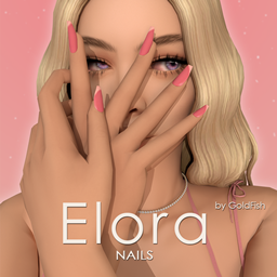 GoldFish Elora Nails logo