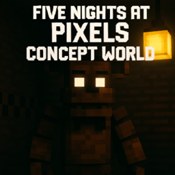 Five Nights at Pixels Concept World logo