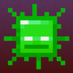 Irradiated logo