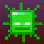 Irradiated logo