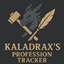 Kaladrax's Profession Tracker logo